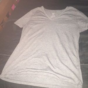 Plain grey t-shirt